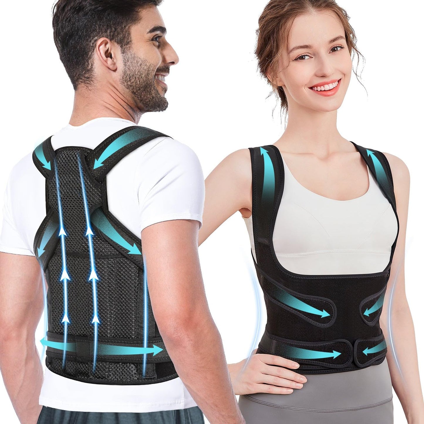 Unisex Anti-Humpback Chest Lift Brace Posture Corrector