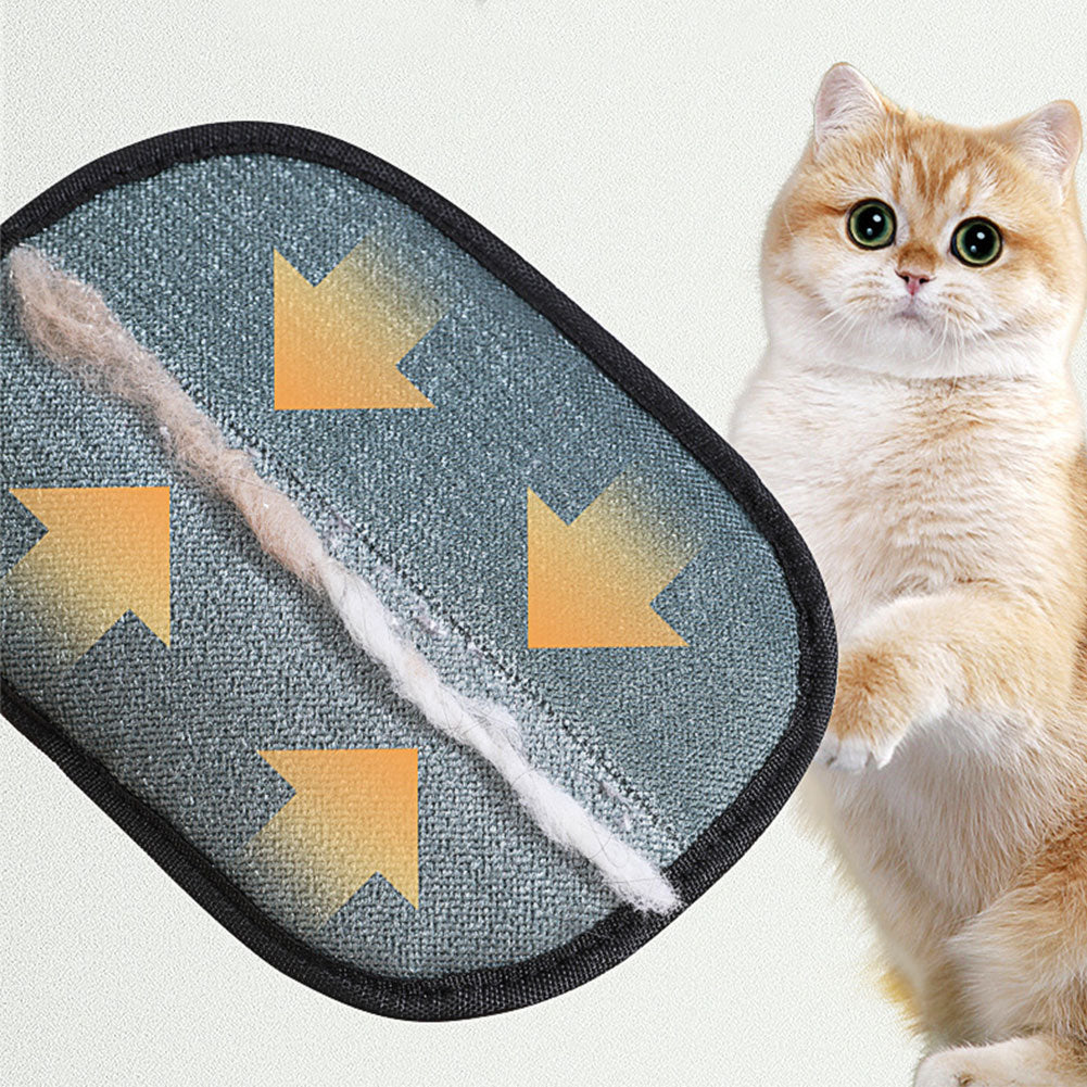 🐾 Gant de Toilettage Anti-Poils Double Face – Nettoyage Rapide & Soin Doux pour Chiens et Chats