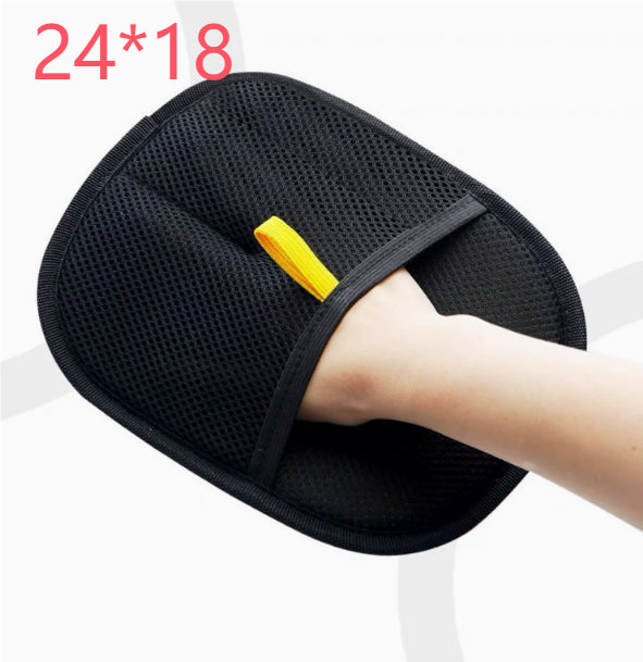 🐾 Gant de Toilettage Anti-Poils Double Face – Nettoyage Rapide & Soin Doux pour Chiens et Chats