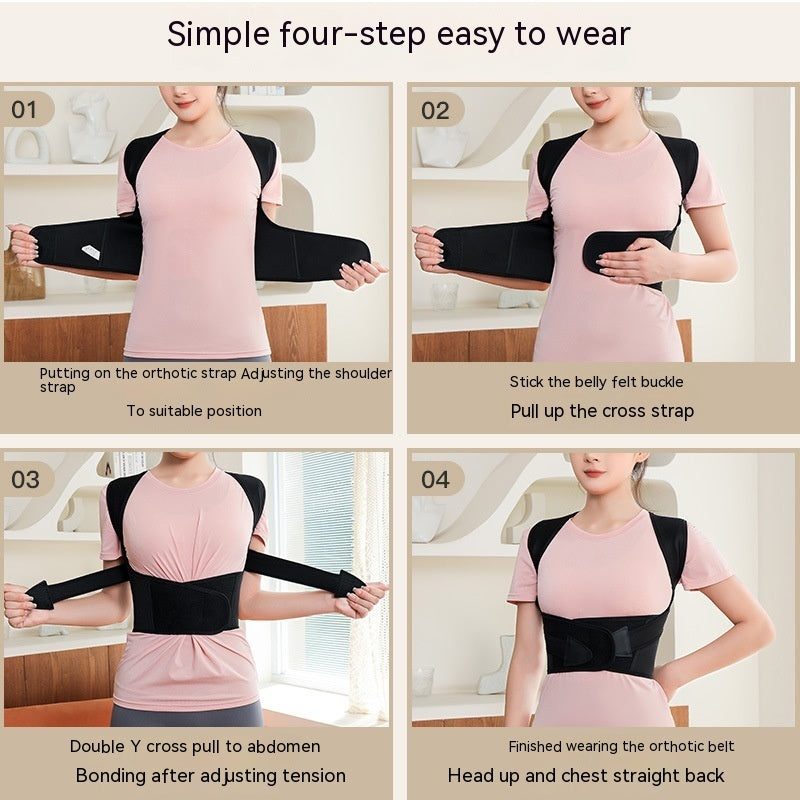 Unisex Anti-Humpback Chest Lift Brace Posture Corrector - MaisonCompagnieStore